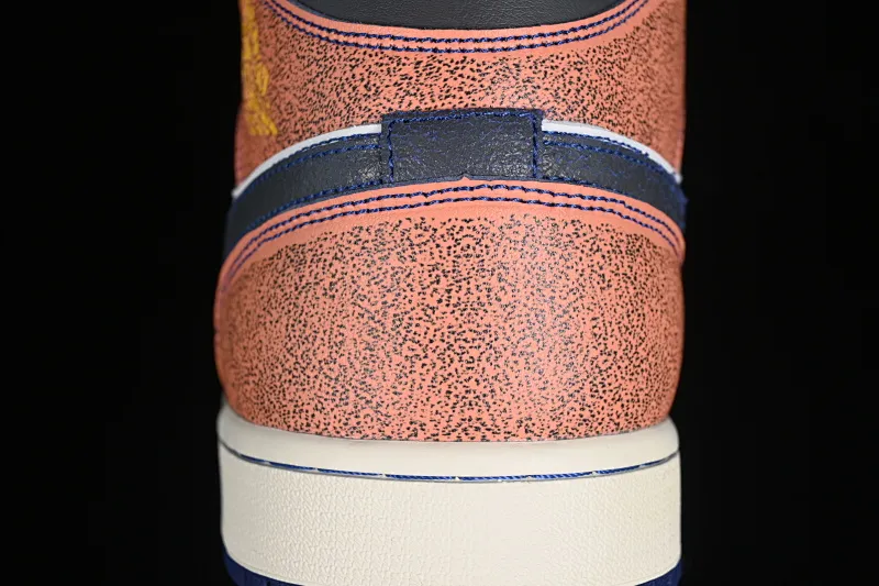 All categories Air Jordan Jordan series basketball shoes Air Jordan 1 Mid Air Jordan 1 Mid "Flight Vintage" AJ1 Joe 1 washed color Chinese culture basketball shoes FV3619-106